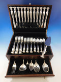 Romance of the Sea by Wallace Sterling Silver Flatware Set Service 55 pcs Dinner