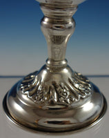 Judaica Israel Sterling Silver Goblet w/ Grapes and Gold Washed Interior (#2847)