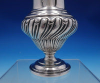 Lee and Wigfull English Victorian Sterling Silver Muffineer Large Fluted (#4894)