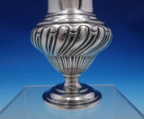 Lee and Wigfull English Victorian Sterling Silver Muffineer Large Fluted (#4894)