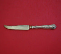 Kings by Wallace Sterling Silver Fruit Knife w/ Silverplate Blade Serrated 7"