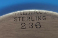 Georgian Colonial by Wallace Sterling Silver Sugar and Creamer Set 2pc (#1839)