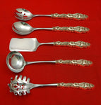 Lily by Whiting Sterling Silver Hostess Set 5pc HHWS  Custom Made