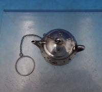 Sterling Silver Tea Ball in Tea Pot Shape 1 1/4" (#6839)