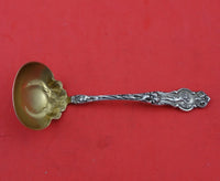 Irian by Wallace Sterling Silver Sauce Ladle Gold Washed 5 1/2" Serving Heirloom