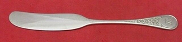 Ivy aka Antique Ivy Eng by Tiffany & Co. Sterling Silver Butter Spreader Flat 6"