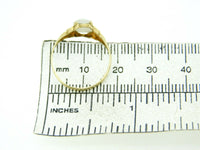 10k Yellow Gold Genuine Natural Gold Vein Quartz Ring (#J4426)