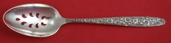 Novantique by Towle Sterling Silver Serving Spoon Pierced Original 9" Vintage