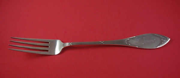 Russian Sterling Silver Buffet Fork 5.99 ozt. 12 1/4" Serving