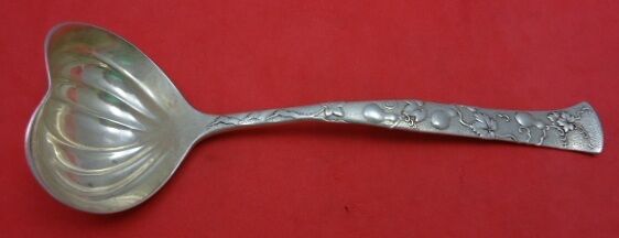 Vine by Tiffany and Co Sterling Silver Sauce Ladle Pumpkin Shaped Bowl Gourd