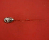 Ball Black and Co Sterling Silver Olive Spoon with Twist Spear Pierced 9 1/2"