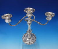 Francis I Old by Reed and Barton Sterling Silver Candelabra Pair X5691 (#4945)