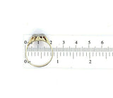 14k Yellow Gold Art Deco .66ct Genuine Natural Diamond Men's Ring (#J5519)