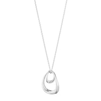 Georg Jensen Offspring Sterling Silver Pendant Large Mother Daughter New