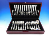 English King by Tiffany and Co. Sterling Silver Flatware Set 12 Service 74 pcs