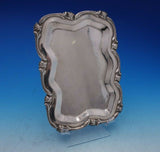 Water Lily by Camusso Peruvian Sterling Silver Business Card Tray (#4694)