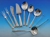 Rambler Rose by Towle Sterling Silver Essential Serving Set Small Hostess 9-pc