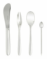 Mood Party by Christofle Silver Plate Flatware Set 24 Pc Appetizer Dessert - New