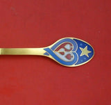 Christmas Spoon by A. Michelsen Danish Sterling Silver Teaspoon 2003 Vermeil