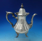 Rose Point by Wallace Silverplate Tea Set 5pc (#6285)