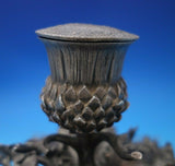 Thistle by Charles Thomas Fox and George Fox Sterling Silver Inkwell (#5274)