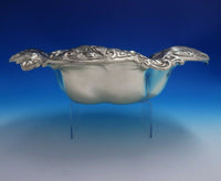 Poppy by Whiting Sterling Silver Fruit Bowl #6072 3" x 12" Diameter (#4808)