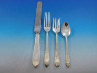 Faneuil Engraved by Tiffany & Co. Sterling Silver Flatware Set 8 Service 88 pcs