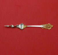 Grande Baroque Gold Accents by Wallace Sterling Silver Butter Pick Custom 6 1/4"