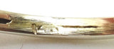 Charming 14k Gold Deco Filigree Genuine Natural Sapphire Ring (#J401)