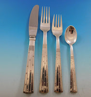 Champagne by O. Mogensen Danish Sterling Silver Flatware Set Modern 34 Pcs