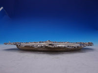 Lambert Co English Sterling Silver Tray Oval Winged Cherubs Pierced c.1896 #3858