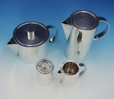 Swid Powell Collection Guido Galbiati Sterling Silver Tea Set 4pc Modern #3251
