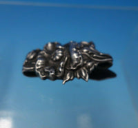 Whiting and Davis Sterling Silver Belt Hook 1/2" x 1 7/8" x 1" (#4961)