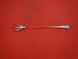George III by Frank Whiting Sterling Silver Lettuce Fork 9 3/4"