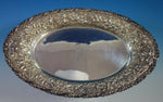 Repousse by Loring Andrews Sterling Silver Bread Tray (#1892)