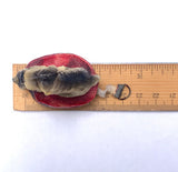 Celluloid Scotty Terrier Dogs Measuring Tape 2" Tall Japan c. 1940 (#J1334)