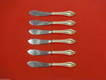 La Perle by Reed & Barton Sterling Silver Trout Knife Set 6pc HHWS  Custom Made