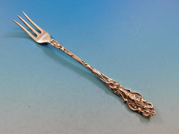 Irian by Wallace Sterling Silver Cocktail Fork 5 3/4" Aphrodite Woman Figural