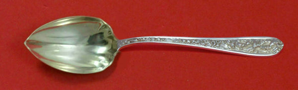 Corsage by Stieff Sterling Silver Grapefruit Spoon Fluted Custom Made 5 3/4"
