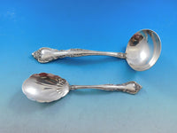 Alencon Lace by Gorham Sterling Silver Flatware Set for 8 Service 67 pieces