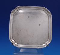 English Sterling Silver Square Salver Tray London 1935 Viners Ltd 7 1/2" (#6952)