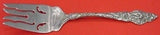 Les Six Fleurs by Reed & Barton Sterling Silver Cold Meat Fork Pierced 8"