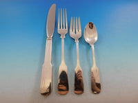 Old English Tipt by Gorham Sterling Silver Flatware Set 12 Service 60 pcs Place