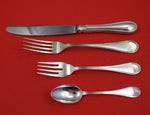 Giorgio by Wallace-Italy Italian Sterling Silver Dinner Size Setting(s) 4pc