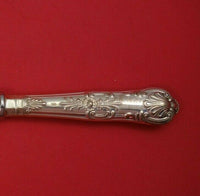 Queens by William Turner English Sterling Silver Steak Knife 8 1/2" Antique