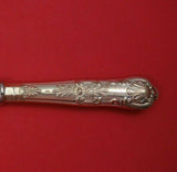 Queens by William Turner English Sterling Silver Steak Knife 8 1/2" Antique