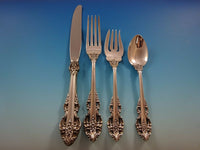 El Greco by Reed & Barton Sterling Silver Flatware Service For 12 Set 65 Pcs