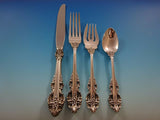 El Greco by Reed & Barton Sterling Silver Flatware Service For 12 Set 65 Pcs