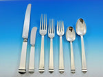 Hampton by Tiffany and Co Sterling Silver Flatware Set 12 Service 84 pcs Dinner