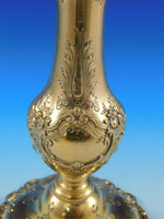 Francis I by Reed & Barton Sterling Silver Candlestick Pair Vermeil Gold 570A